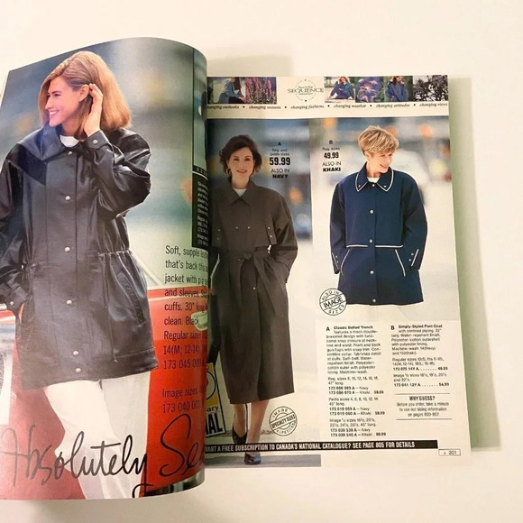 Vintage 1993 Sears Spring and Summer Canada  Catalogue 40th Anniversary Magazine - Picture 12 of 16